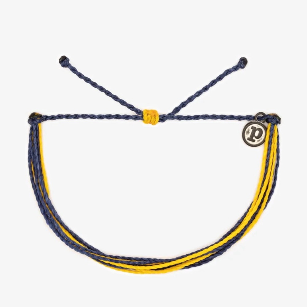 Pura Vida Bracelet Blue & Yellow